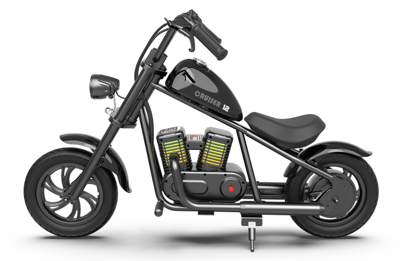 Moto Eléctrica Cruiser – ¡Diversión sin pantallas! (Hasta 78 kg) - Multicolor