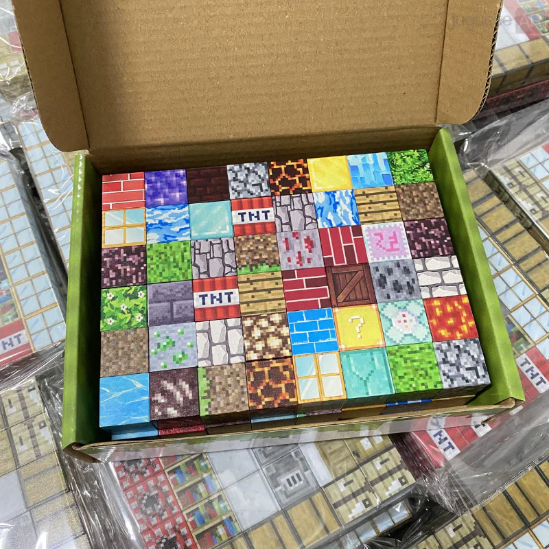 BLOQUES MAGNÉTICOS DE MINECRAFT