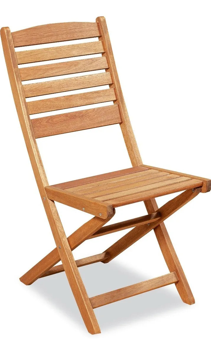 Mesa Arandu 75x75 +4 Silla Asia Pleg